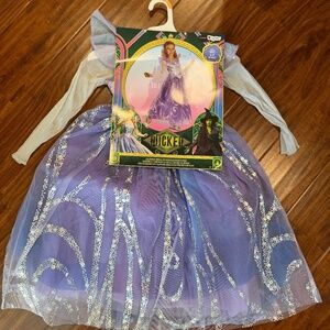 NEW Wicked For Good Glinda Deluxe Costume Size Small 4-6